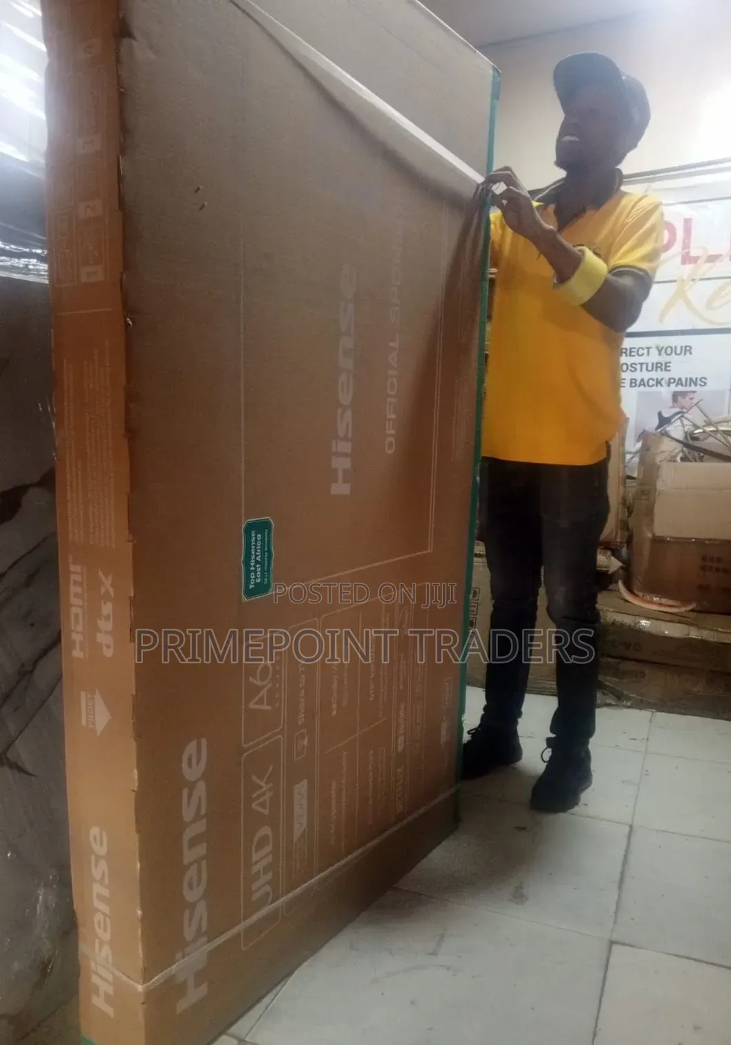 Hisense 65a6qken Smart TV – Ai Upscaler Vidaa Os