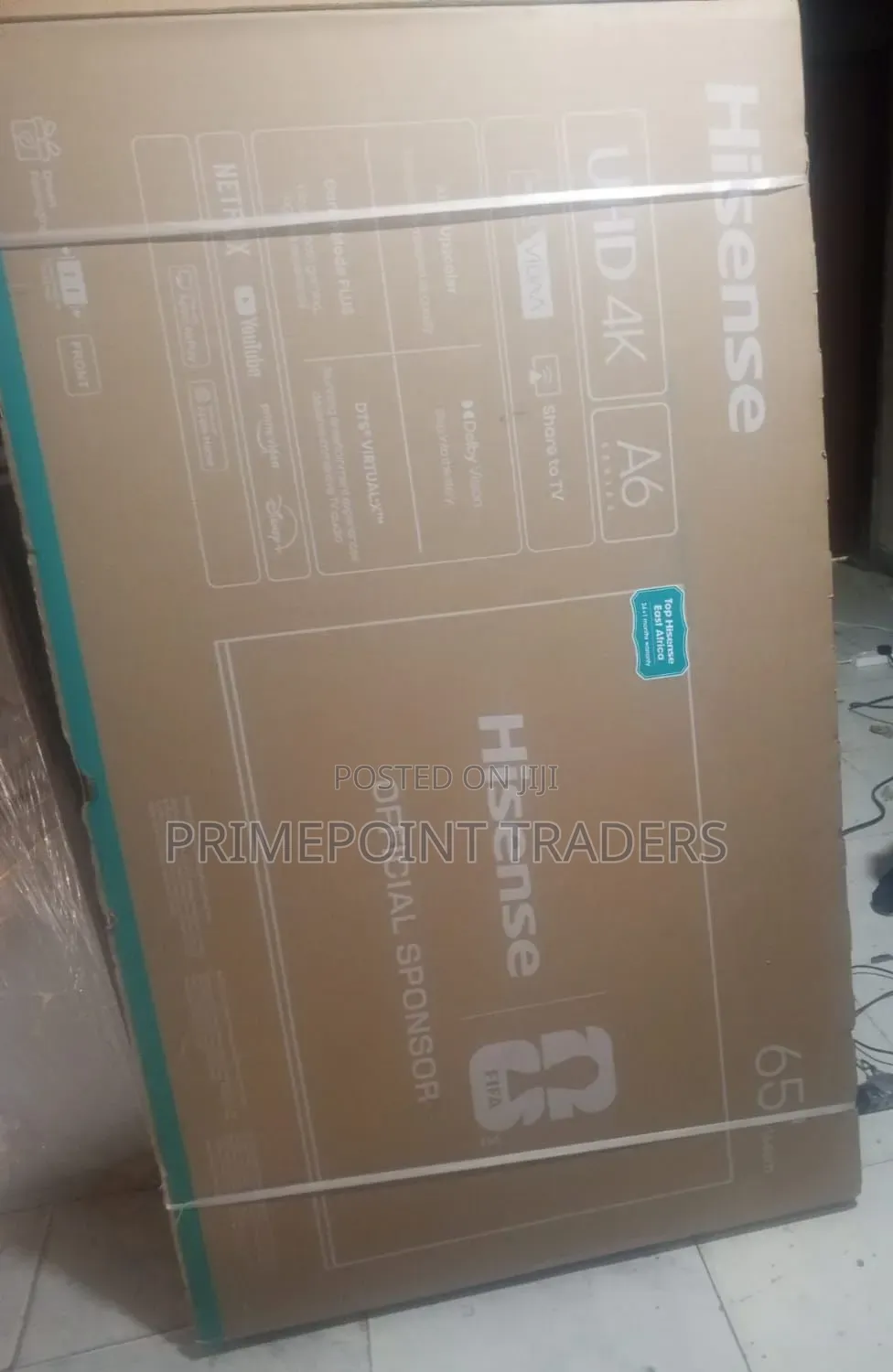 Hisense 65a6qken Smart TV – Ai Upscaler Vidaa Os