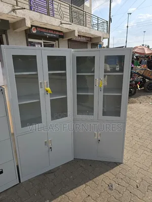 Quality Office Filling Cabinet With Half Glass Door