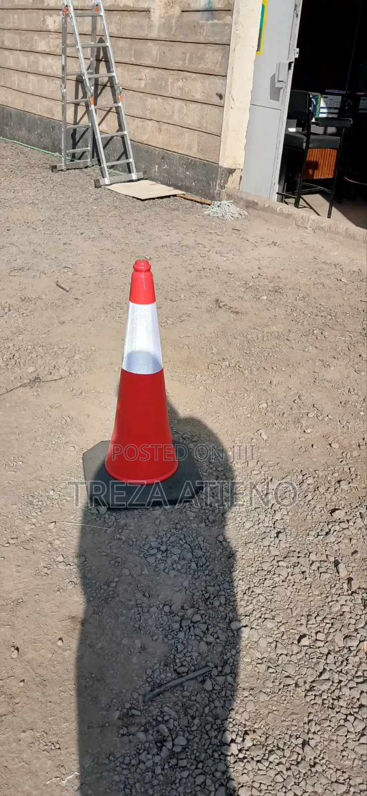 Red Reflective Safety Cone
