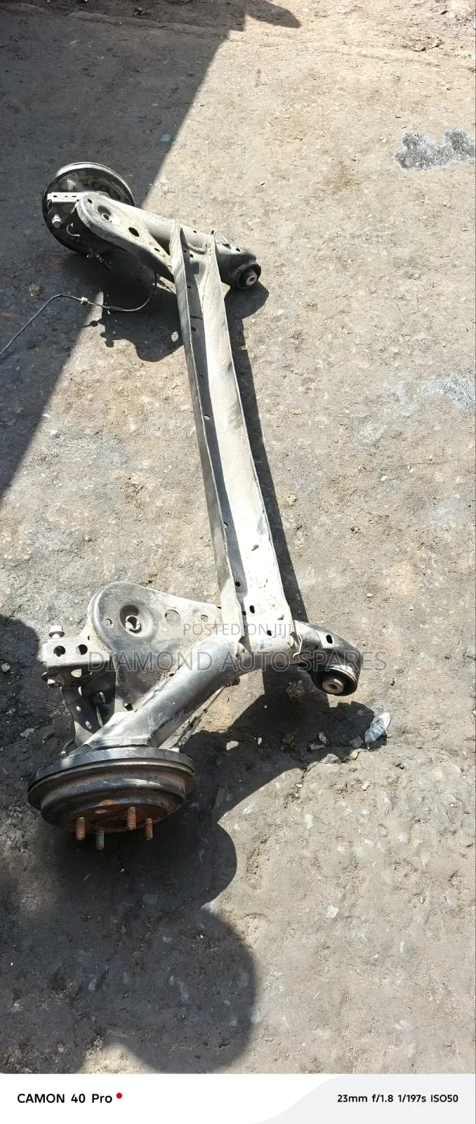 Complete Beam Mazda Demio 2010