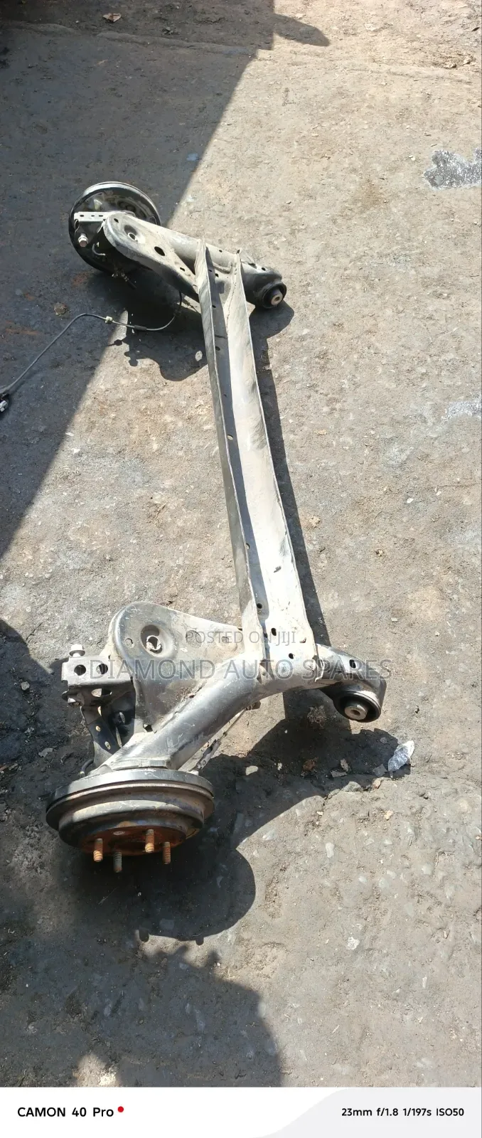 Complete Beam Mazda Demio 2010