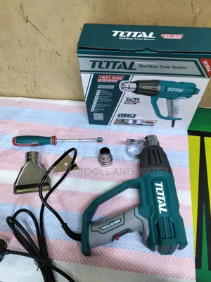 Water Sealing Machine Total Heat Gun 2000 Watts With Set Accessories