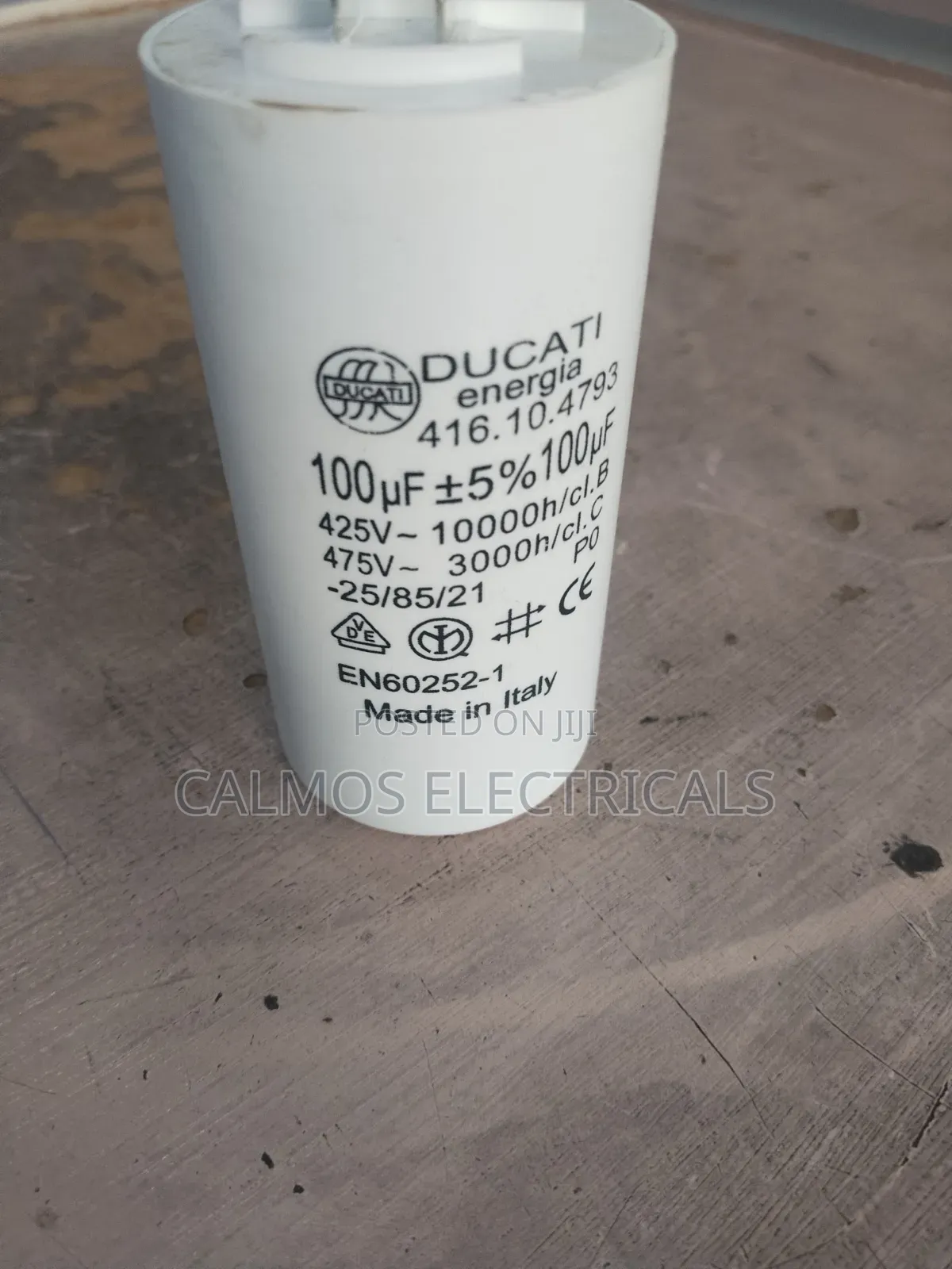 100uf Motor Capacitor 415vts