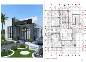 Flat Roof House Design