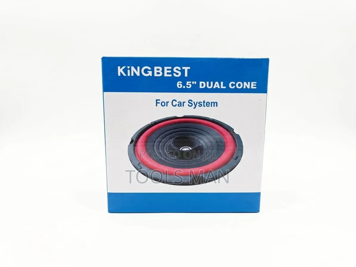 Kingbest 6.5 Inch Dual Cone Car Audio Speaker.