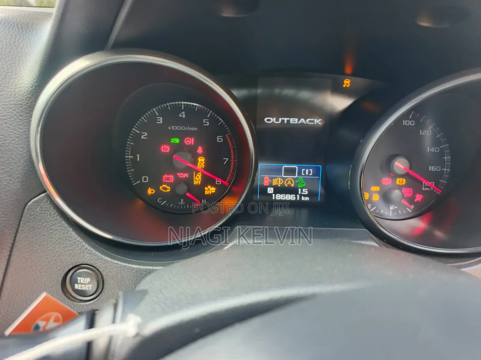 Subaru Outback 2014 Silver