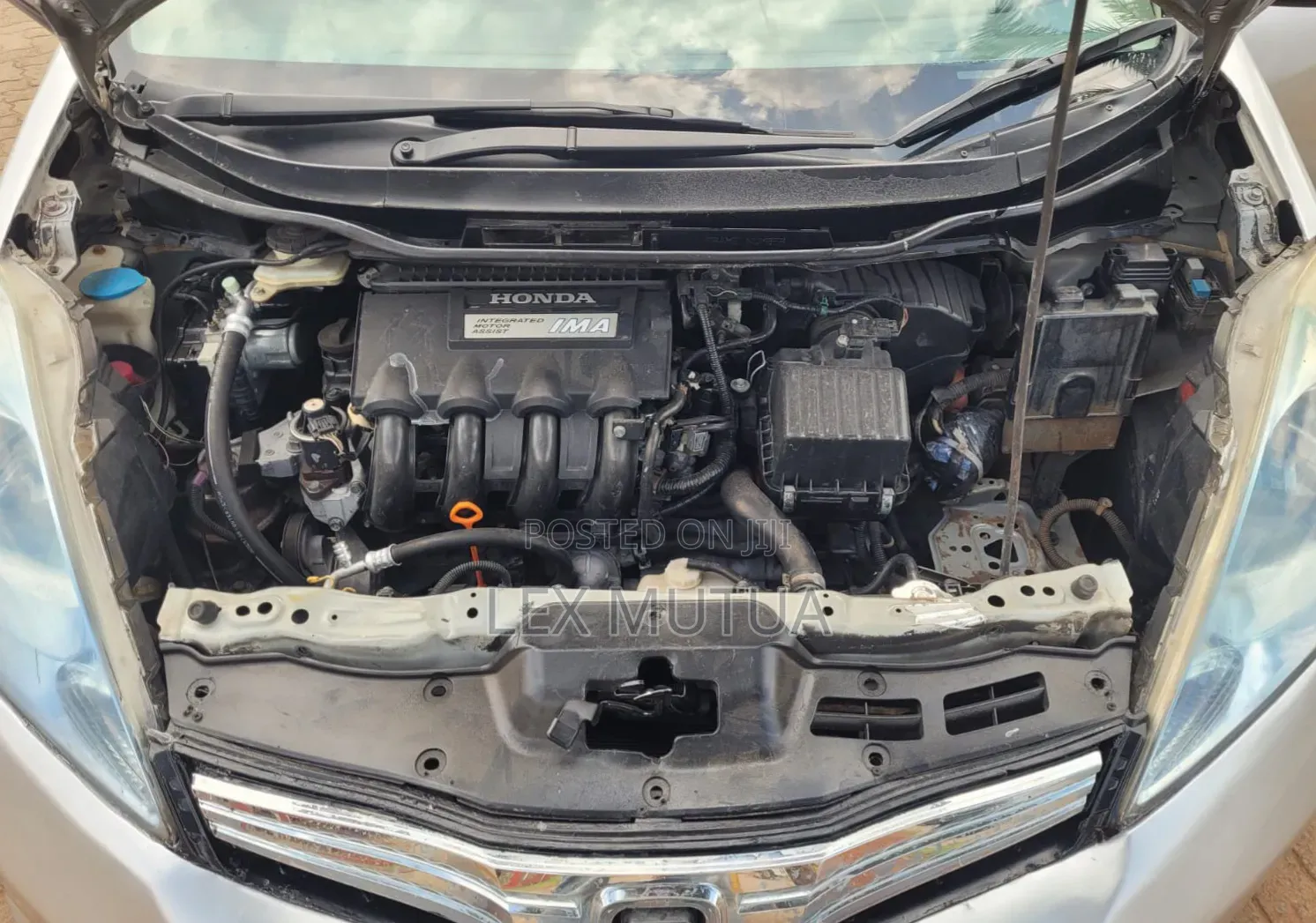 Honda Fit Shuttle 2014 Silver