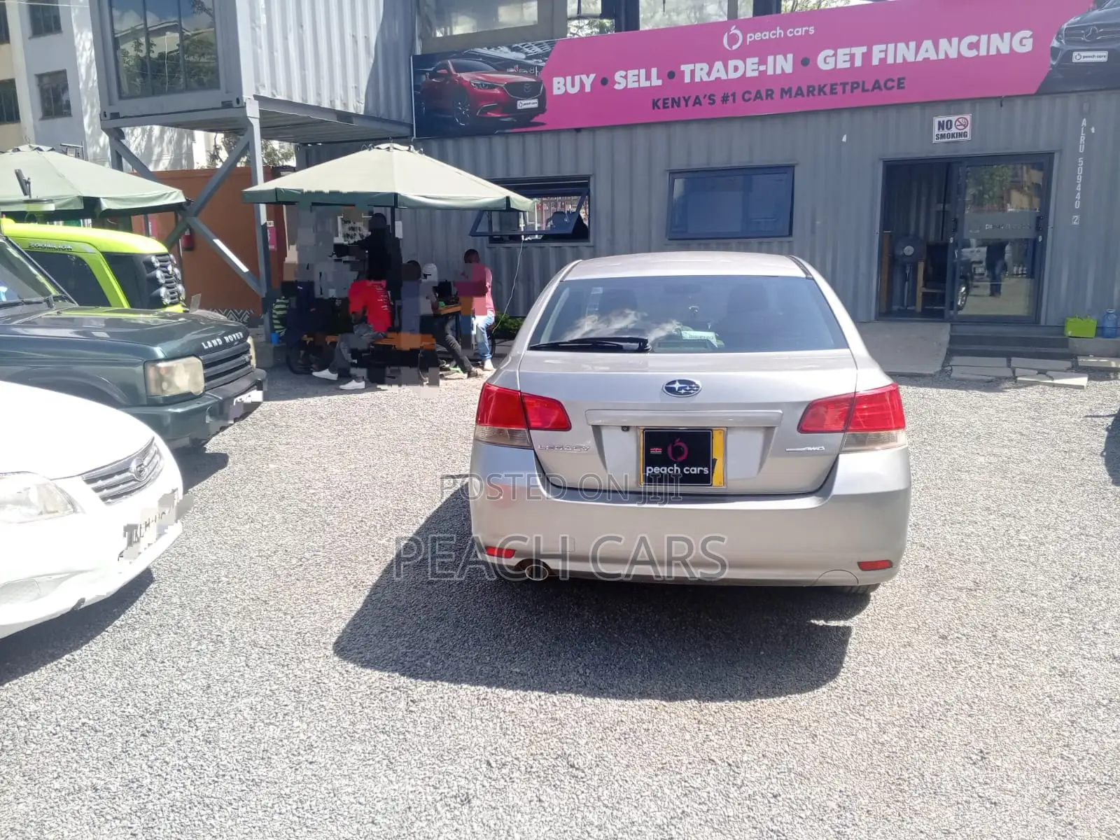 Subaru Legacy 2010 Silver