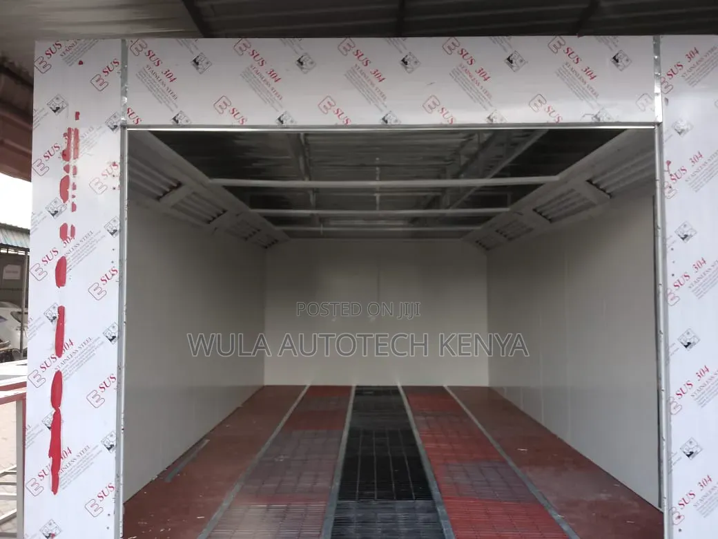 Bright Led Lighting System Spray Booth Machine Sunshine Italy