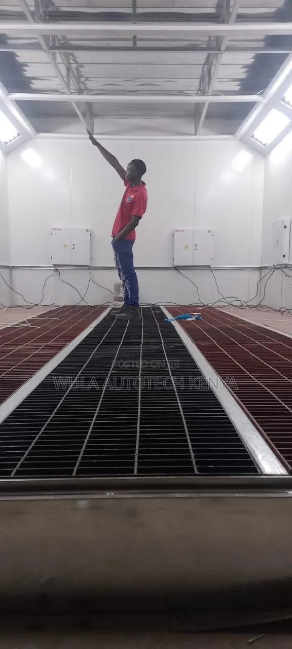 Bright Led Lighting System Spray Booth Machine Sunshine Italy - thumbnail 5