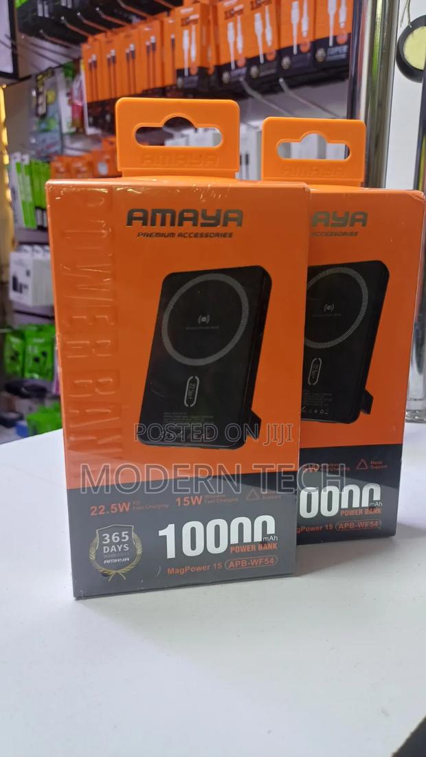Amaya 10000mAh Portable Wireless Power Bank 22.5W Fast Charge