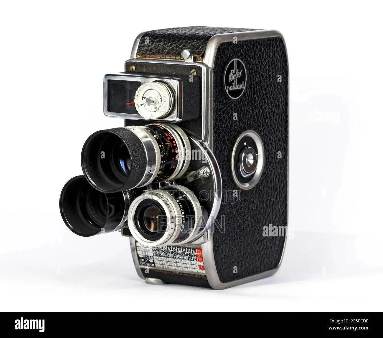 Vintage Bolex Paillard TRL Camera+Beier Original Leather Case