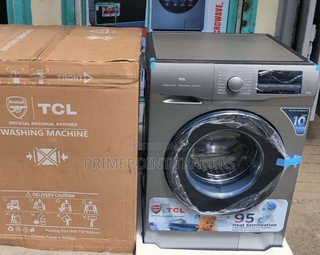 TCL Washing Machine Wash and Dry Front Load C7110WDG 10/7kg