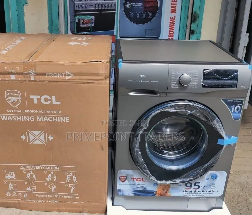 TCL Washing Machine Wash and Dry Front Load C7110WDG 10/7kg