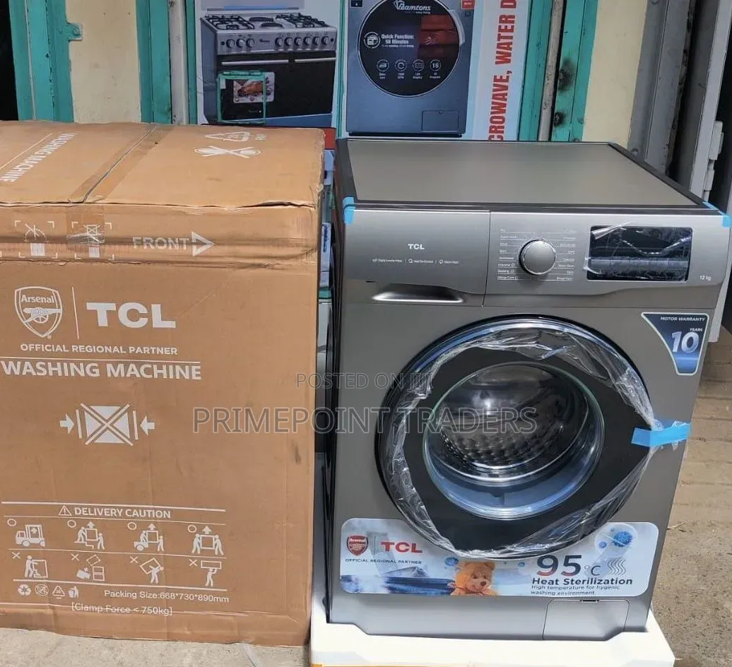 TCL Front Load 10/7kg Wash and Dry C7110WDG Powerful Smart DD Inverte