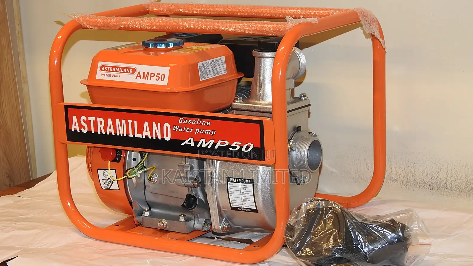 Astra Milano AMP50 2-Inch Gasoline Water Pump (7.5HP, 4-Stroke Engine)