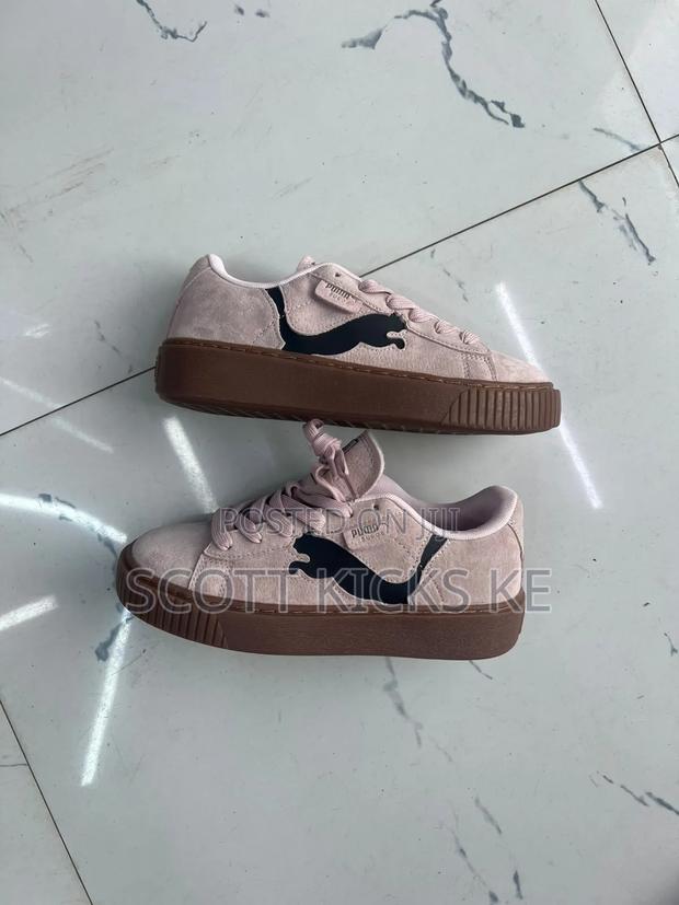 Puma Suede Platform Pink - thumbnail 2