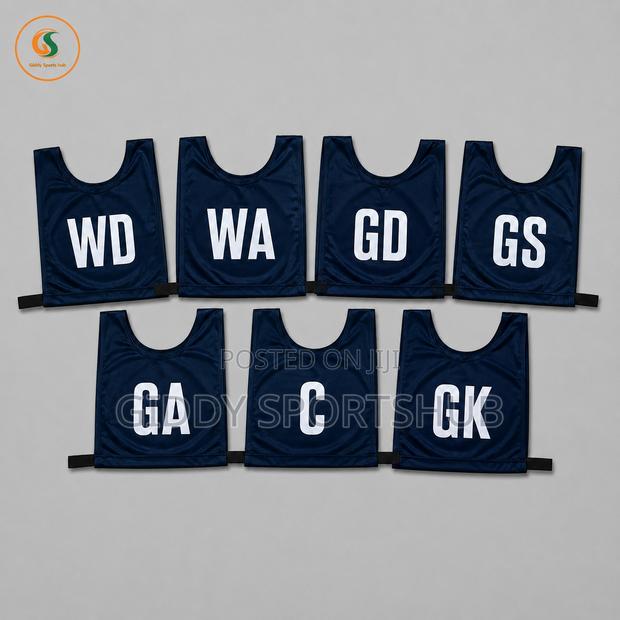Complete Team Netball Mesh Bib Set - thumbnail 2
