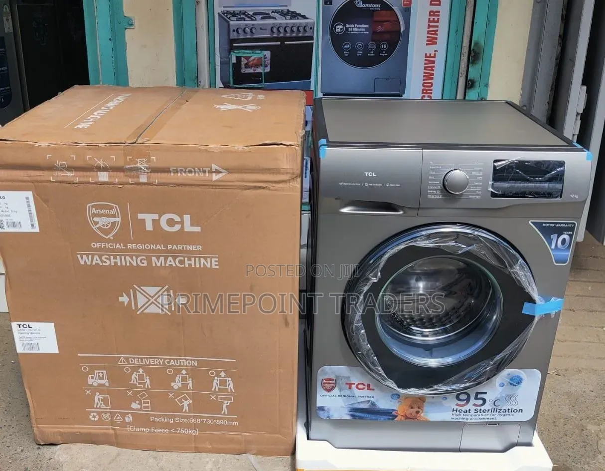 TCL Wash and Dry Washing Machine Front 10/7 C7110WDG Quick Wash Cu