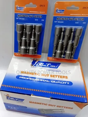 RLT Tools 5-Piece Magnetic Nut Setter Set.