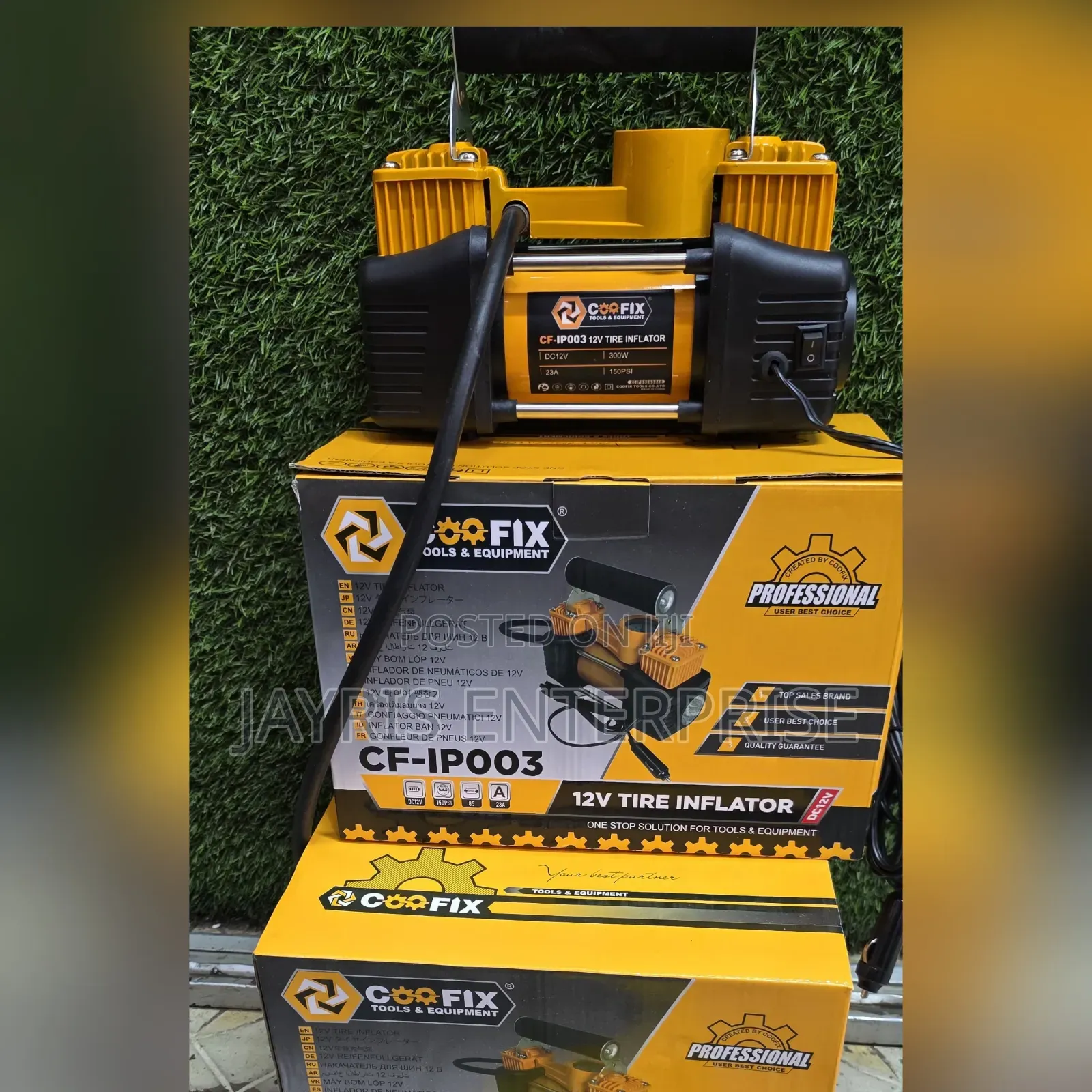 Coofix Tire Inflator at