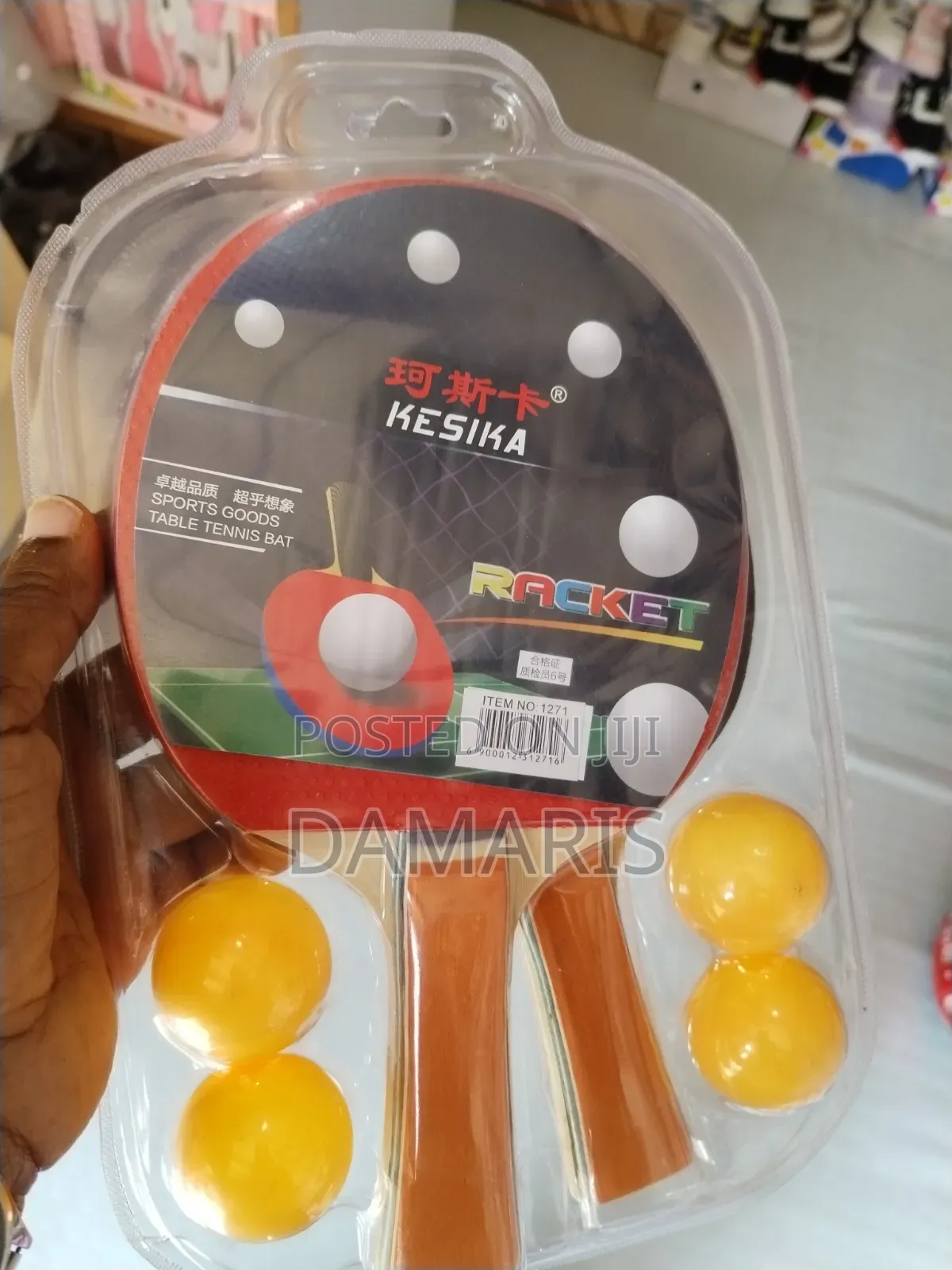 Table Tennis Bats and Balls