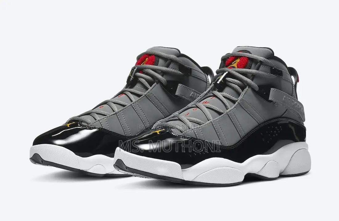 Nike Air Jordan 6 Rings Smoke Grey Black 42,43,44,45