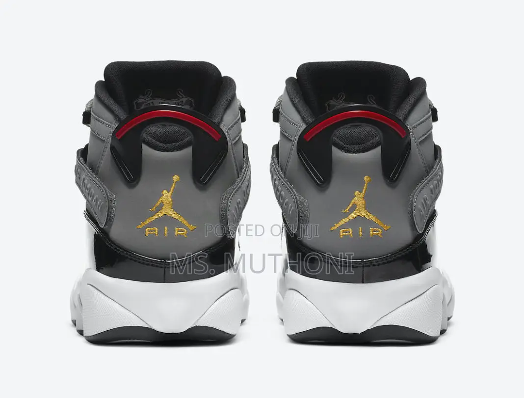 Nike Air Jordan 6 Rings Smoke Grey Black 42,43,44,45