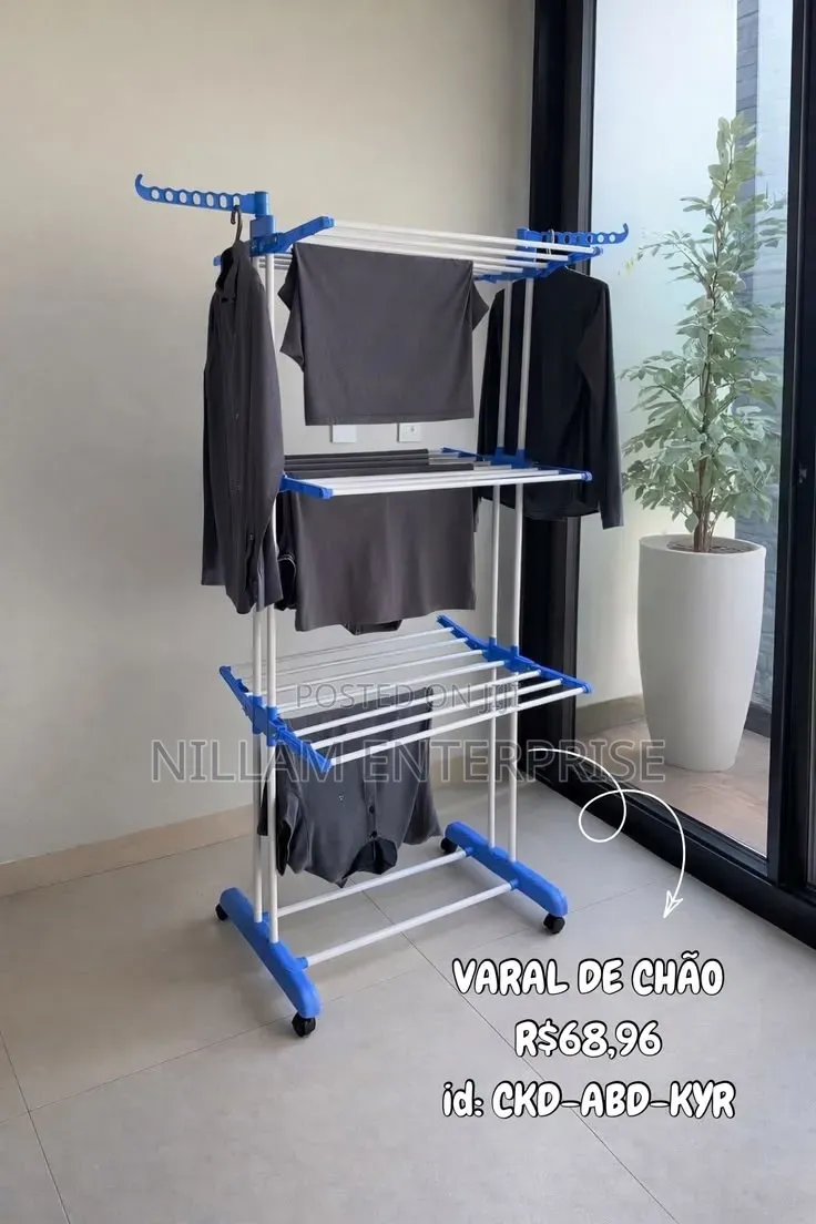 Portable /Movable Cloth Drying Rack*