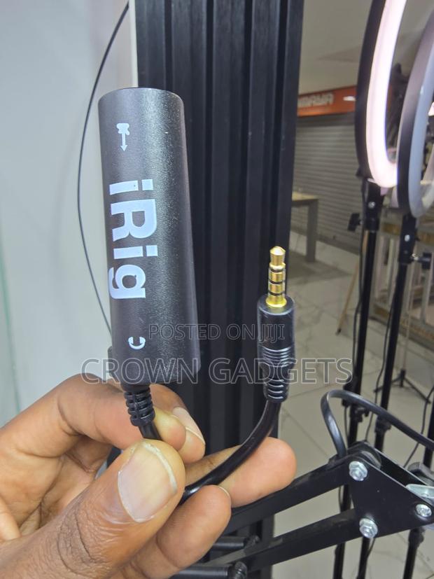 iRig Guitar Interface Adapter for iPhone Android Recording