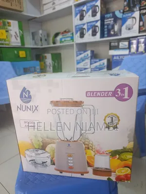 Ak-444 Nunix 3-in-1 Grinder, Blender and Chopper 350w