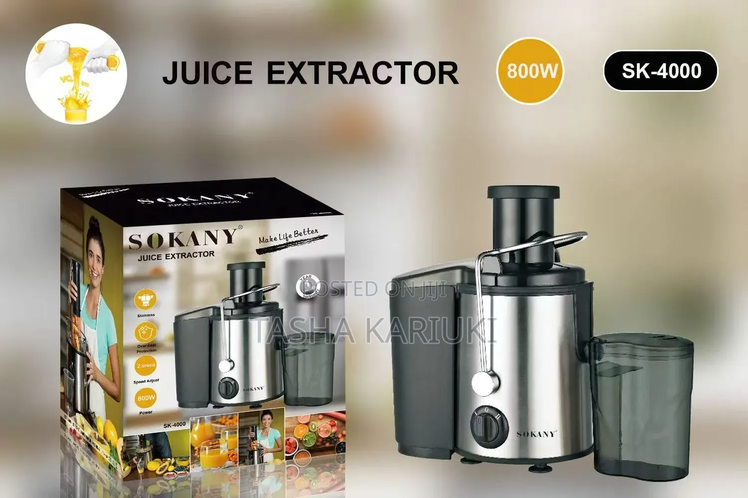 Sokany Juice Extractor SK-4000