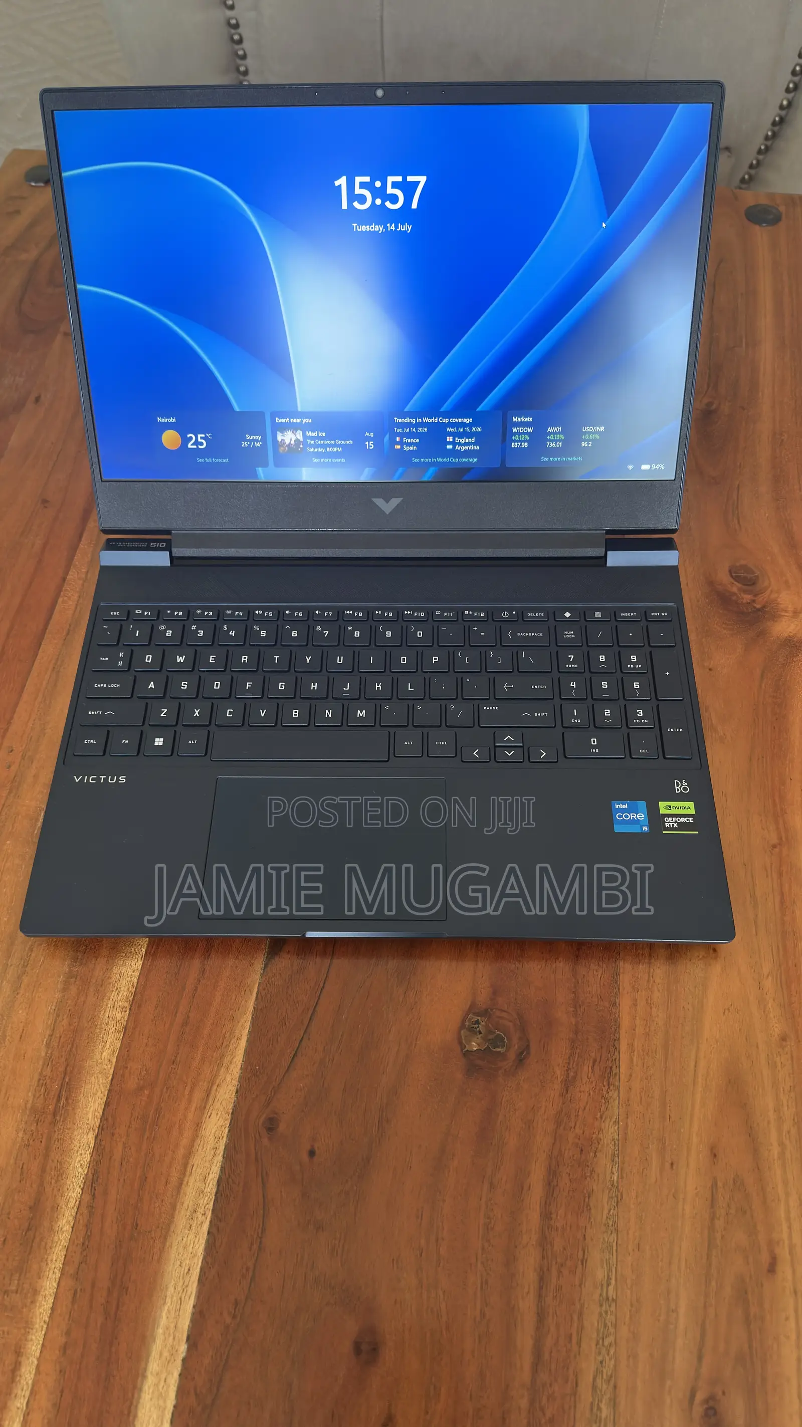 Laptop HP Victus 15 16GB Intel SSD 512GB