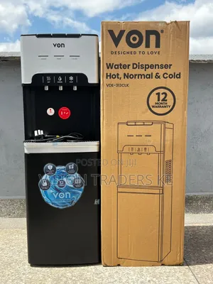 Von Hot, Normal and Cold Top Load Water Dispenser