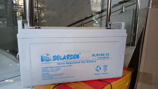 Solareon 100ah 12v Gel Battery
