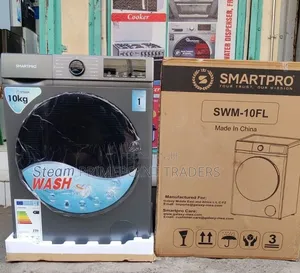 Smartpro Washing Machine 10kg Energy-Efficient Performance With High