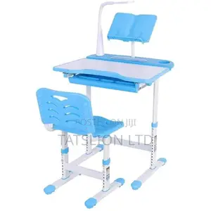 Kids Study Table With Rechargeable LED Study Light