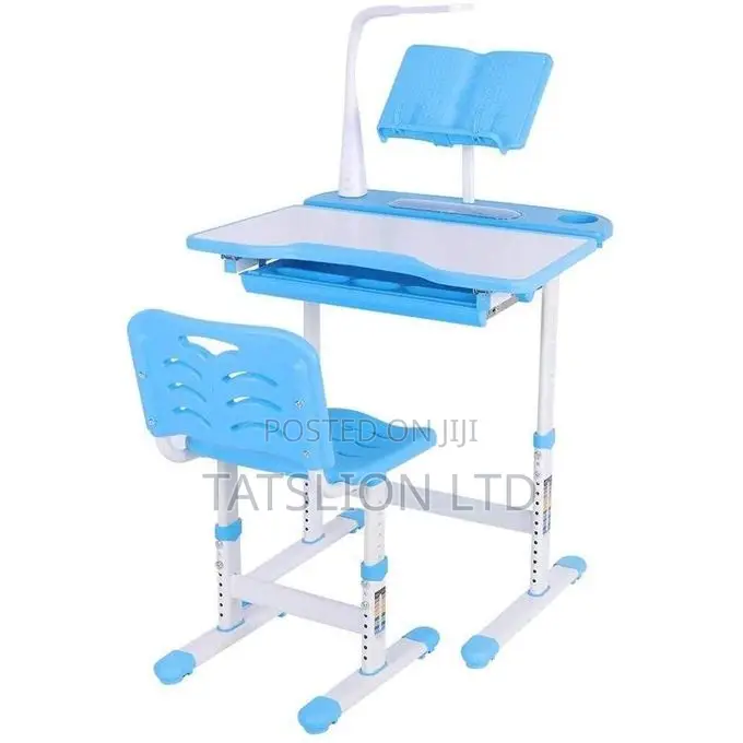 Kids Study Table With Rechargeable LED Study Light