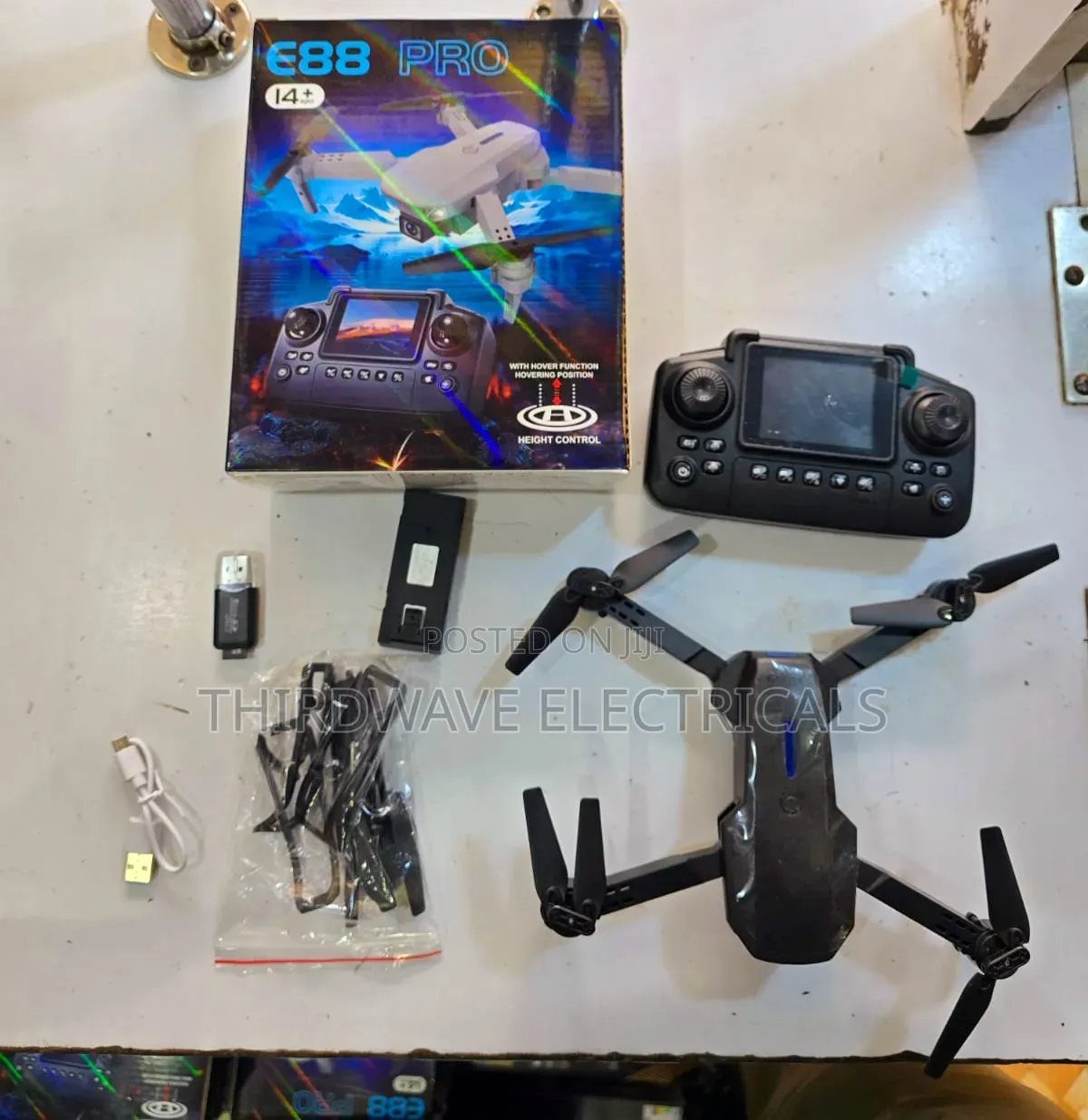 E88 Pro Foldable Kids Toy Drone Kit