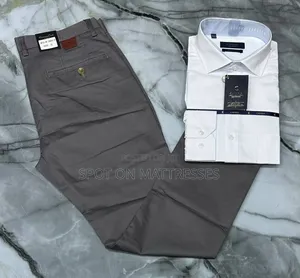 Smart Casual Combo. Khaki Shirt. Medium - 3XL. Delivery Available!