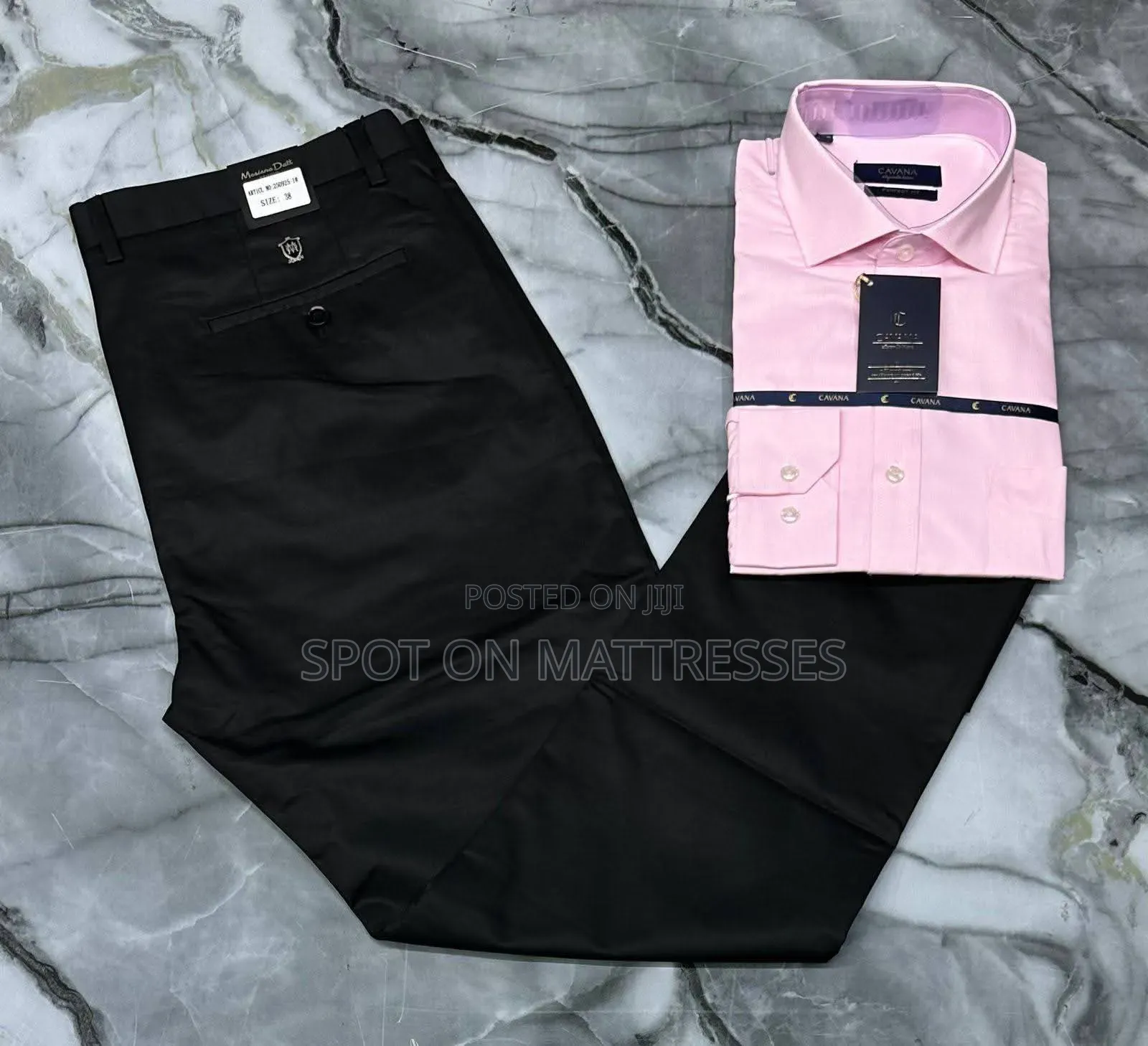 Smart Casual Combo. Khaki Shirt. Medium - 3XL. Delivery Available!