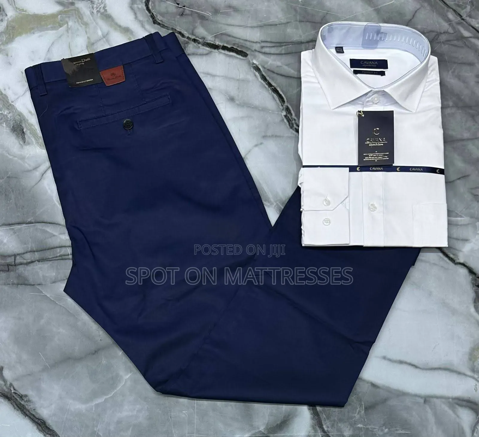 Smart Casual Combo. Khaki Shirt. Medium - 3XL. Delivery Available!