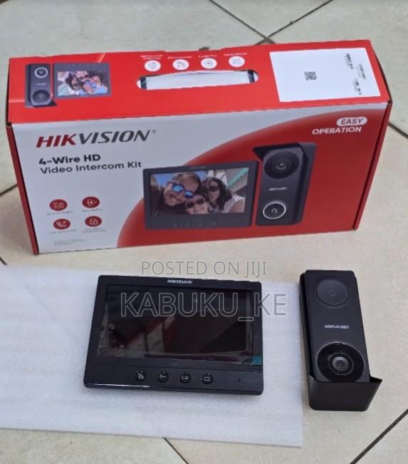 Hd Video Doorbell Intercom System | Hikvision 4-Wire Video Door Phone