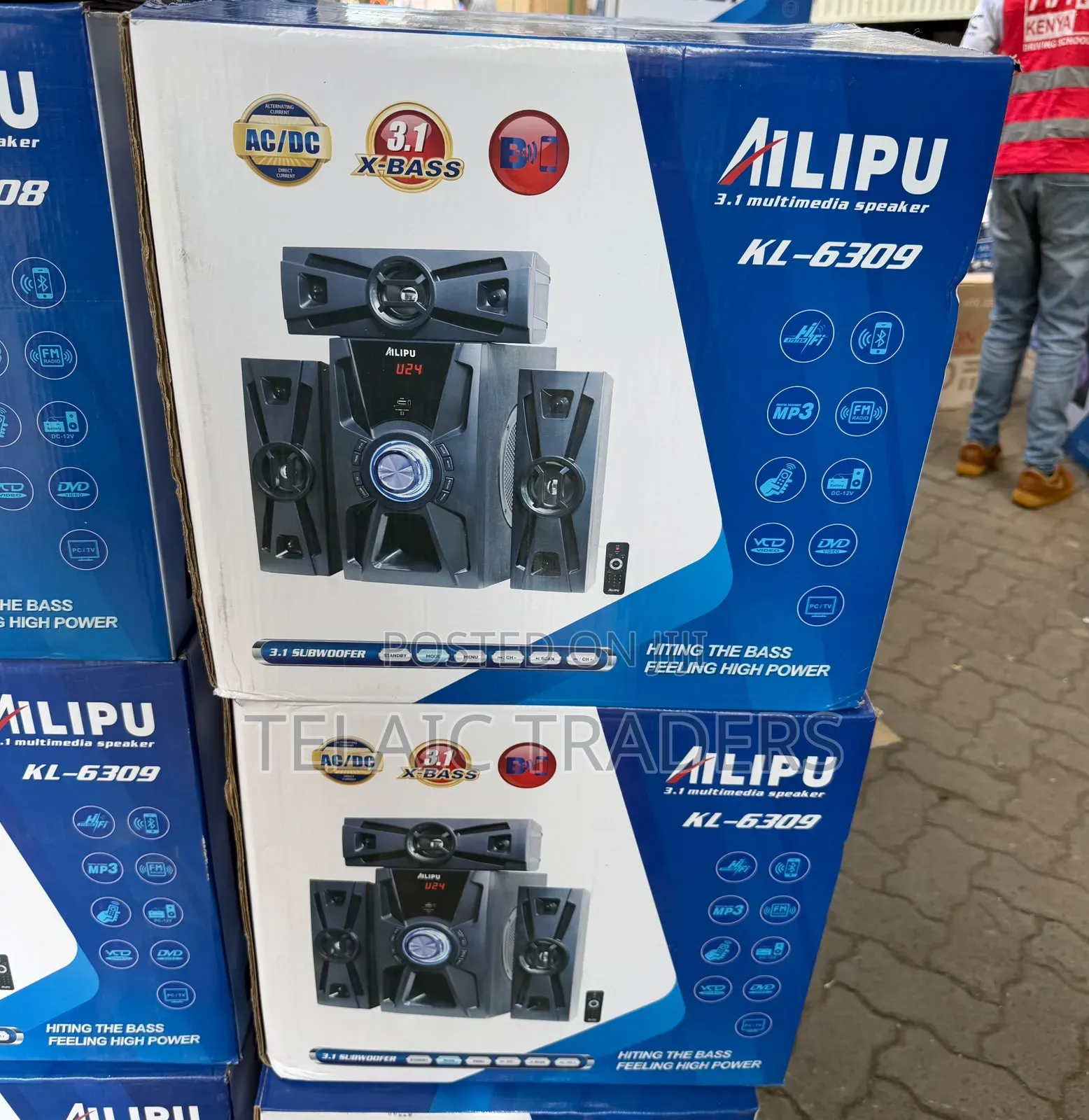 Ailipu KL-6309 3.1 Multimedia Speaker System