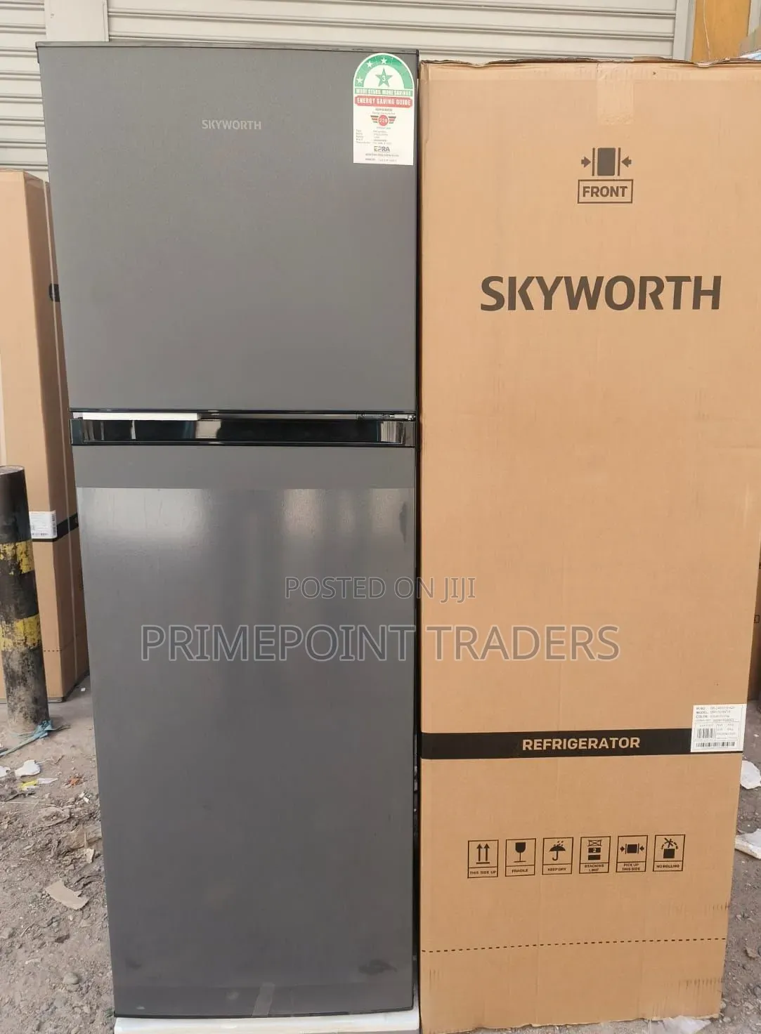 Skyworth 280L Frost-Free Double Door Refrigerator – Freshness Made Eas