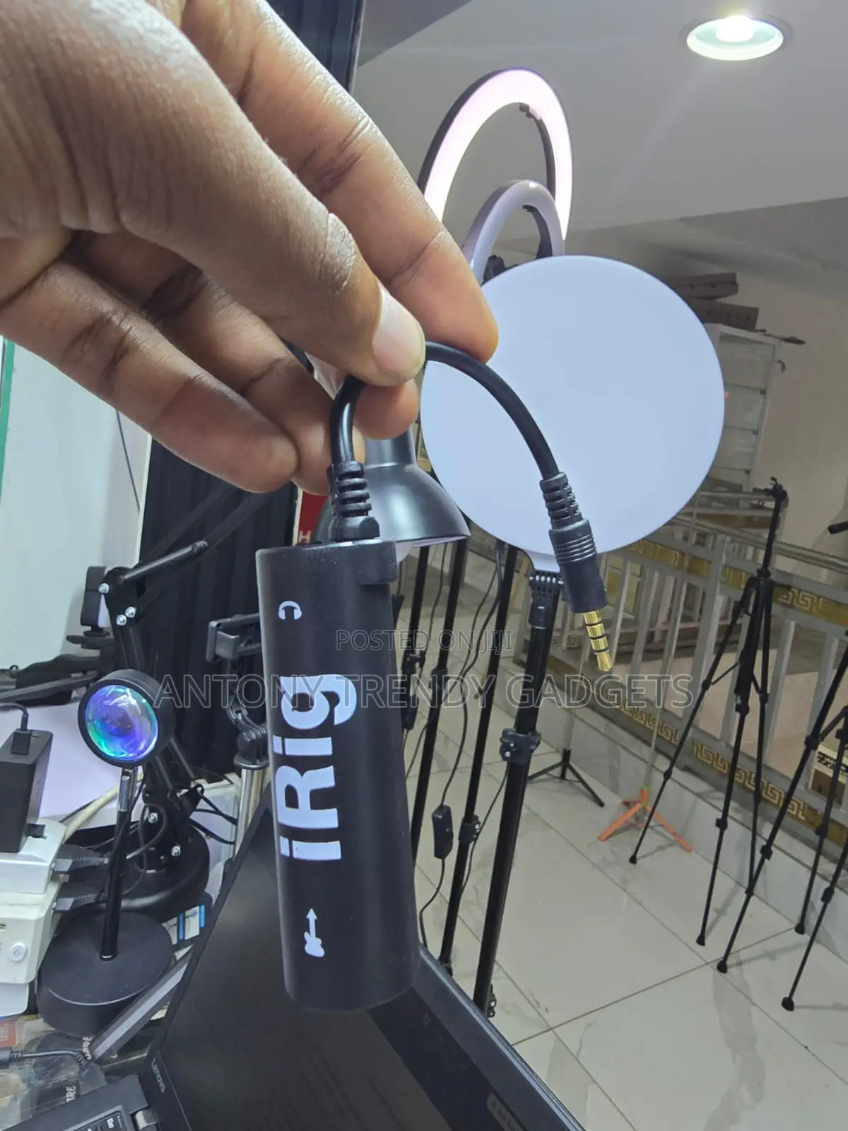 iRig Guitar Recording Adapter for iOS Android Smartphones