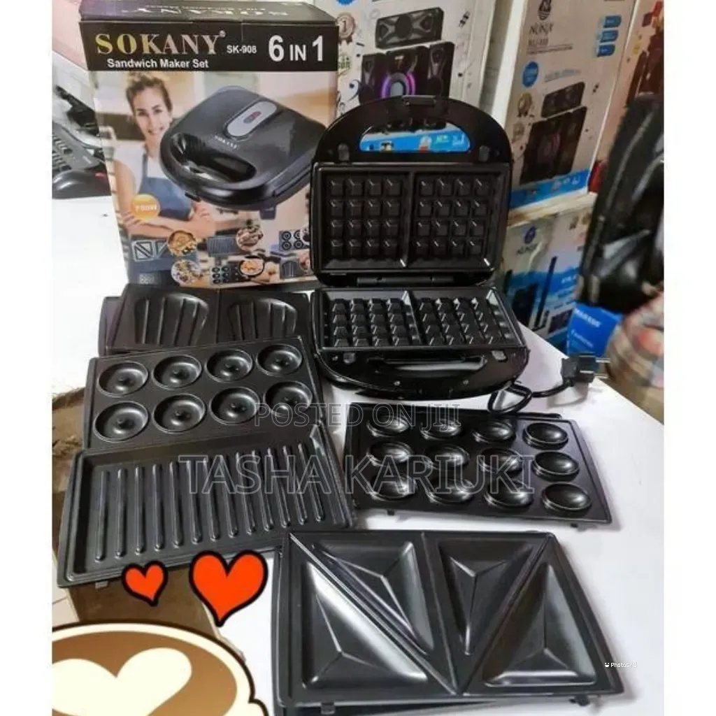 Sokany Sandwich Maker 6 in 1
