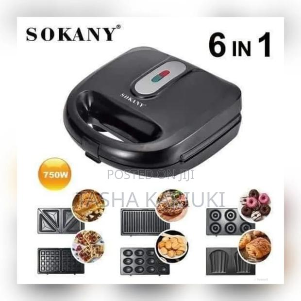 Sokany Sandwich Maker 6 in 1 - thumbnail 2