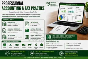 Professional Accounting, Bookkeeping Tax Services